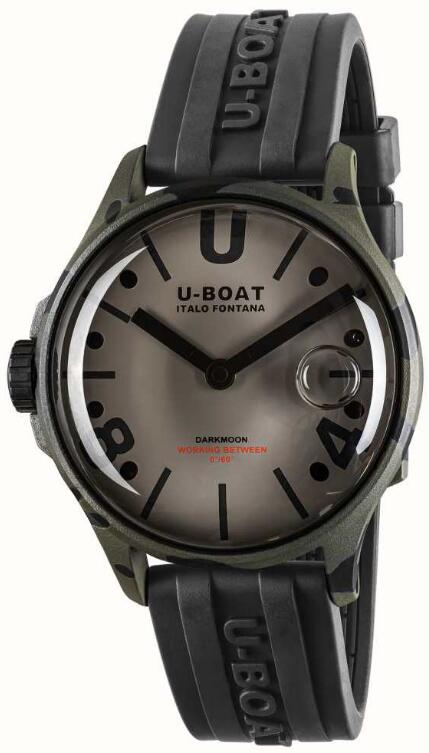 Review Replica U-Boat Darkmoon 40mm Camouflage Grey 9551 watch - Click Image to Close